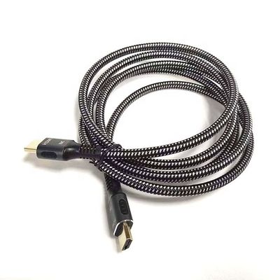 Hochgeschwindigkeit 4K 8K UHD geflochtenes Nylon 2.1 HDMI-Kabel für ein ultimatives Seherlebnis