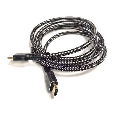 Hochgeschwindigkeit 4K 8K UHD geflochtenes Nylon HDMI 2.1 Kabel