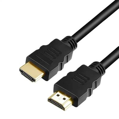 1M-30M Schwarzes 4K HDMI-Kabel mit Zopfschirm 24k Goldplattiert Männlich-Männlich 2.0 3D 60Hz