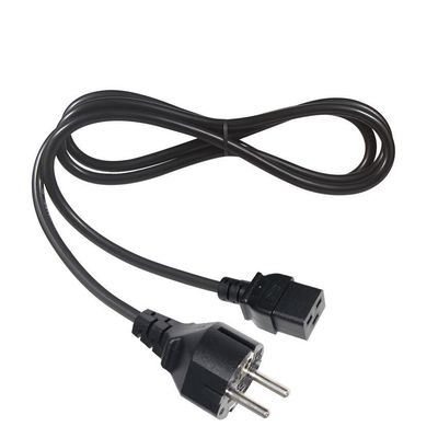 30A 240V Kabel 1,5mm Shuko VDE Verstärkerkabel IECC19 weiblicher Stecker Pdu Ac Stecker