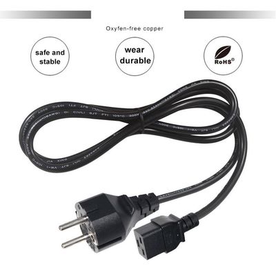 30A 240V Kabel 1,5mm Shuko VDE Verstärkerkabel IECC19 weiblicher Stecker Pdu Ac Stecker