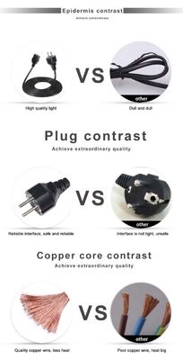 30A 240V Kabel 1,5mm Shuko VDE Verstärkerkabel IECC19 weiblicher Stecker Pdu Ac Stecker