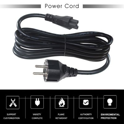 1.5M VDE CEE Euro Plug Cable Computer Eu Mann Shucko 10A Stromkabel Ac zum Adapter Schuko C5