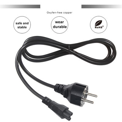 1.5M VDE CEE Euro Plug Cable Computer Eu Mann Shucko 10A Stromkabel Ac zum Adapter Schuko C5