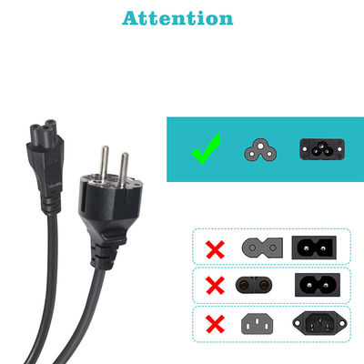1.5M VDE CEE Euro Plug Cable Computer Eu Mann Shucko 10A Stromkabel Ac zum Adapter Schuko C5