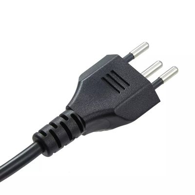 Schweizer Stecker Stromkabel Stecker Hauptelement Verkabelung Schweiz Stecker Schwarz/Weiß 250V Schweizer Stecker Stromkabelkabel