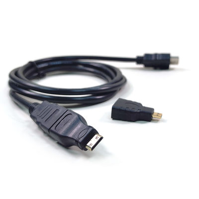 1.5m HDMI-Kabel 3 in 1 für Videokamera und Tablet PC zum Fernseher