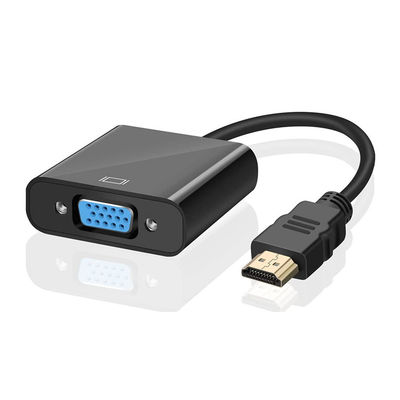 1080P HDMI zu VGA Konverter Adapter Kabel für Computer Männlich zu weiblich Audio Video