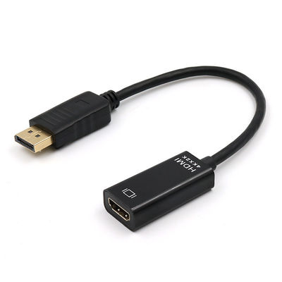 ABS Koaxial-Goldplattiert Displayport Männlich DP zu HDMI Kabel Adapter für Projektor