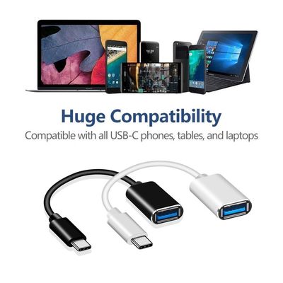 20 cm Typ C zu USB Typ A weibliches OTG-Kabel Adapter individuell