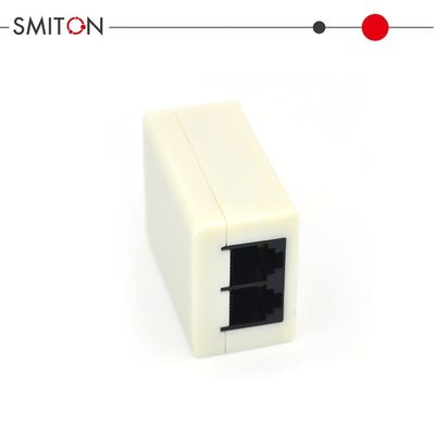 Telephone Splitter Adapter CE ROHS-zertifiziert für ADSL-Verbindungen mit RJ11 6P2C-Port