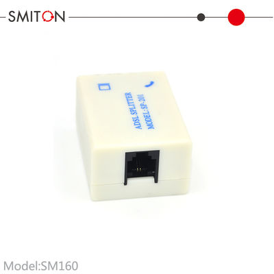 Telephone Splitter Adapter CE ROHS-zertifiziert für ADSL-Verbindungen mit RJ11 6P2C-Port