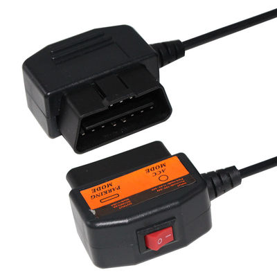 Umschaltbare Gasfahrzeuge und Autos DVR Fahrgerät Ladekabel mit Schalter