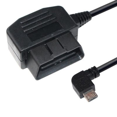 5V 12V Autoladegerät Stromverlängerungskabel OBD-2 bis Typ C USB-C Kabel für Dashcam