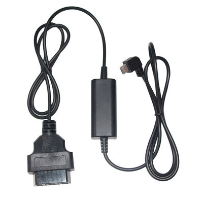 24W Micro USB Kabelanschluss für GPS DVR Camcorder Tablet E-Dog Telefon OBD II 16-Pin-Ladegerät