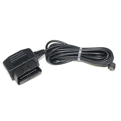 24W Micro USB Kabelanschluss für GPS DVR Camcorder Tablet E-Dog Telefon OBD II 16-Pin-Ladegerät