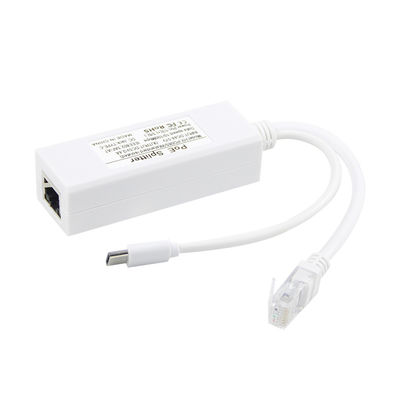 1 Gbps Schalter Kapazität USB-Type-c Poe Splitter für Strom und Ethernet Rj45 Shield Stecker