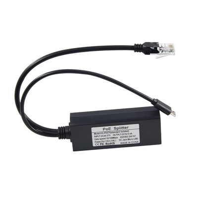 12v 2a Typ C und LAN Port RJ 45 Verbinden USB Poe Splitter für Power Over Ethernet