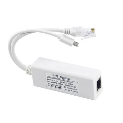 48V bis 12V PoE Splitter Injektor Schnelle Datenübertragung für IP-Kamera und Telefon