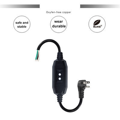 20 Ampere Schwerlastfahrzeug GFCI Stecker NEMA 515P Männlich zu 515R weiblich Verlängerungskabel