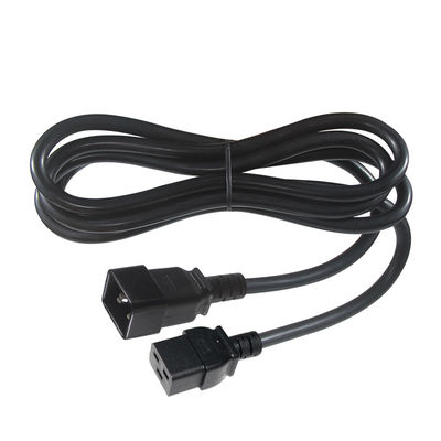 2Xc19 Stecker 20A Schwerlast Pdu 15A 250V 14 Awg bis C20 Kabel Stromkabel