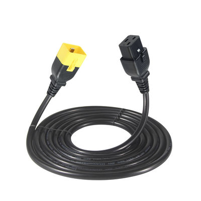 Elektro-Kabel 320 C20 Männlich auf C19 Weiblich Steckdose-Anschluss 60320 Iec Computer-Stromkabel