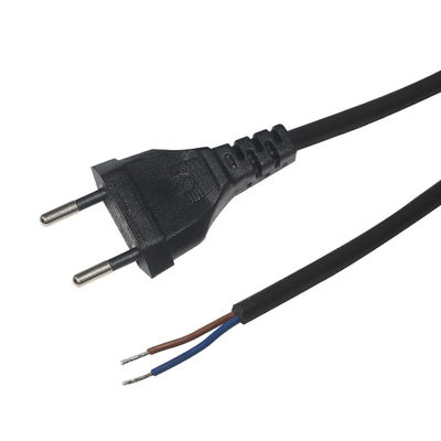 Stromversorgung Stecker Eu 2 Pin zu entfernt Stromversorgung Strip Stromkabel Offener Draht freies Ende