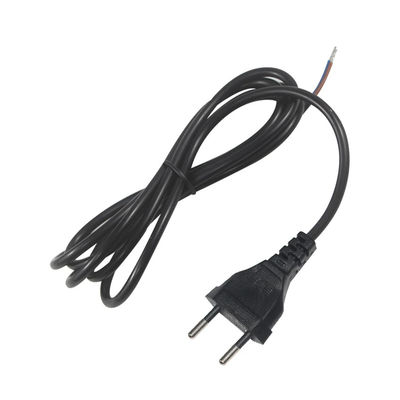 Stromversorgung Stecker Eu 2 Pin zu entfernt Stromversorgung Strip Stromkabel Offener Draht freies Ende