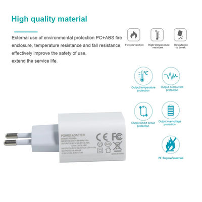 1A +1C Europäisches Ladegerät für Telefon 18W 20W Reiseadapter OEM/ODM
