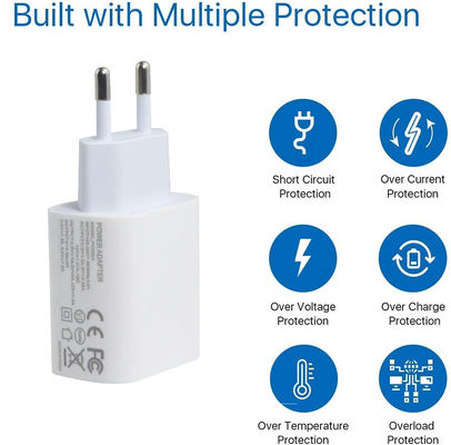 1A +1C Europäisches Ladegerät für Telefon 18W 20W Reiseadapter OEM/ODM