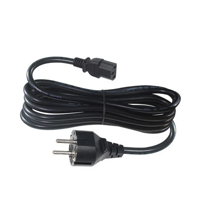 VDE-zertifizierter CEE 7/7 3-poliger Stecker mit C13-Buchse