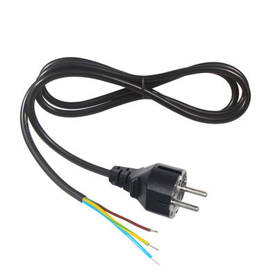 16a 250v Stromkabel Schuko Stecker H05vv F Vde H05vv-f Europäisches Eu 3 Pin Kema-keur Kabel Band Ende