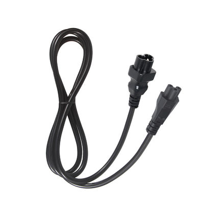 IEC C5 bis C6 Stromkabel 1,8 m für UPS PDU 10A 110V