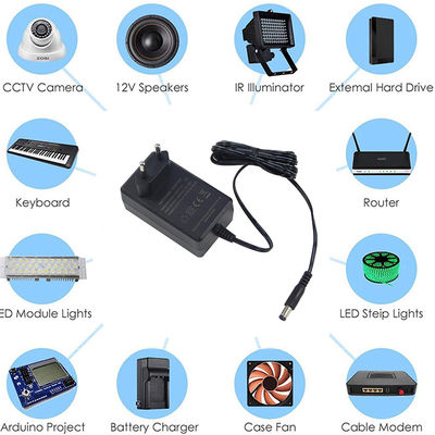 3.5X1.35Mm Männlicher Jack 12V 3A 36W Wechseln AC Dc Stromadapter Versorgungsladegerät für Cctv