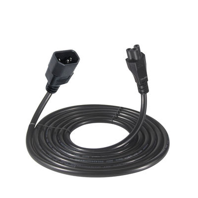 Computer Iec 320 C14 Männlich zu C5 Weiblich Stromkabel Pure Cooper 10A Verlängerungskabel