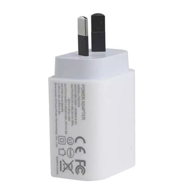 SAA USB-C-Adapter 1A+1C Port QC2.0 Schnellladung PD-Ladegerät 20W