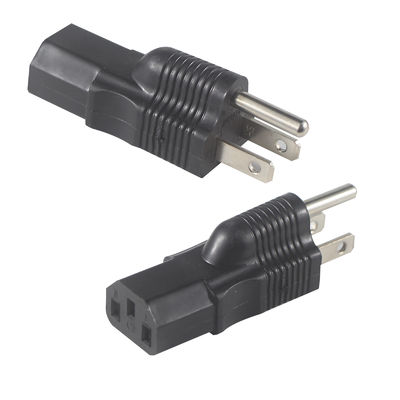 IEC320 C13 bis C14 PDU-Wandler Stromadapter Steckdose UPS-Steckdose Männlich zu weiblich Adapter-Wandler