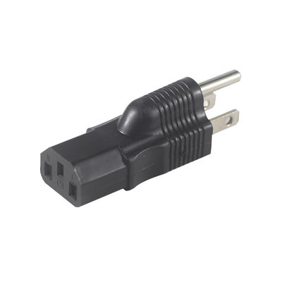 IEC320 C13 bis C14 PDU-Wandler Stromadapter Steckdose UPS-Steckdose Männlich zu weiblich Adapter-Wandler