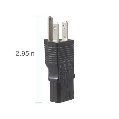 IEC320 C13 bis C14 PDU-Wandler Stromadapter Steckdose UPS-Steckdose Männlich zu weiblich Adapter-Wandler