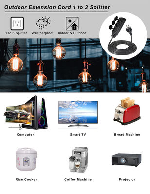 VDE-zertifiziertes EU 3-Pin-Stromkabel mit Schuko-Stecker