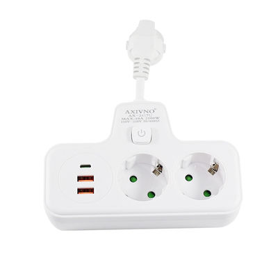 QC3.0 Schuko CEE 7/7 EU Leistungslader Umrichter 2A+1C Schnell 2500W