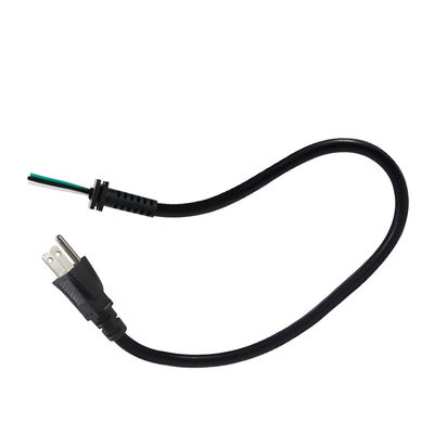 Offenes Kabelstecker Nordamerika Kanada Stromkabel 3Pin Nema 5 15P Verlängerungskabel