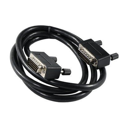 DB25 Männlich-Fraulich Stromkabel 6ft Weiß 220V-250V