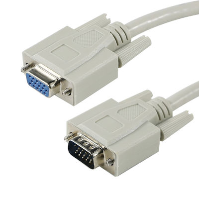 DB9 DB15 DB25 Männlich-Frauen-End-Anschluss-Stromkabel für Computer und Monitore