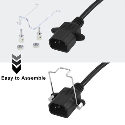 16 Awg Nema 515R bis Iec320 Iec C14 Amerika Stecker Pvc USA Standard-Stromkabel