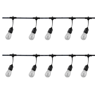 25FT 50FT 100FT G40 Globus LED-String-Lichter Terrassenlampe Kabelschnur Für Hochzeitsfeier im Freien