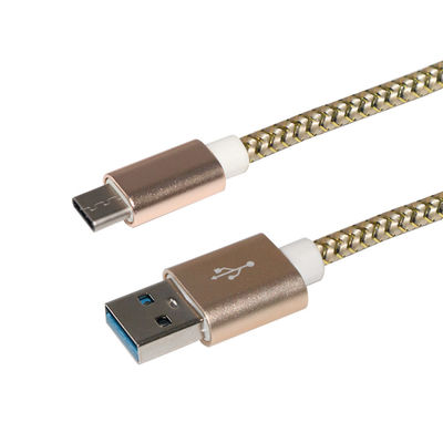 USB-Überstromschutz Typ bis c 3.0 USB-C-Datenkabel 5Gbps Hochgeschwindigkeit 3A Schnellladung Überstrom für Großhandel