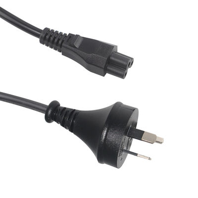 SAA-zertifizierte AU 3P bis IEC C5 Stromkabel 2,5A 250V, 0,75mm2 H05VV-F für Laptop/Drucker (3ft-15ft)