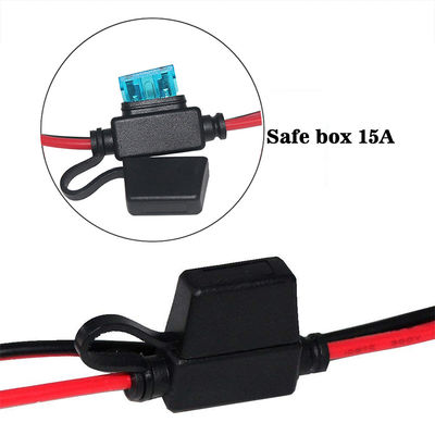 Sae Ladedrahtverlängerungskabel mit 12v Schalter ausgeschaltet 14awg zu Alligator Clip 2pin schnelle Batterie Batterie Klammern