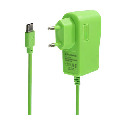 Grüne Farbe Brasilien Leistung Schnellladung USB C Adapter 5V 2A Für Universal Adapter